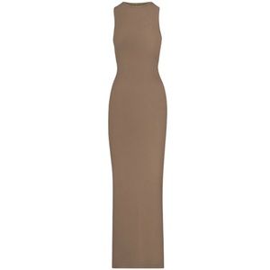 SKIMS Sleeveless Ribbed Maxi Dress